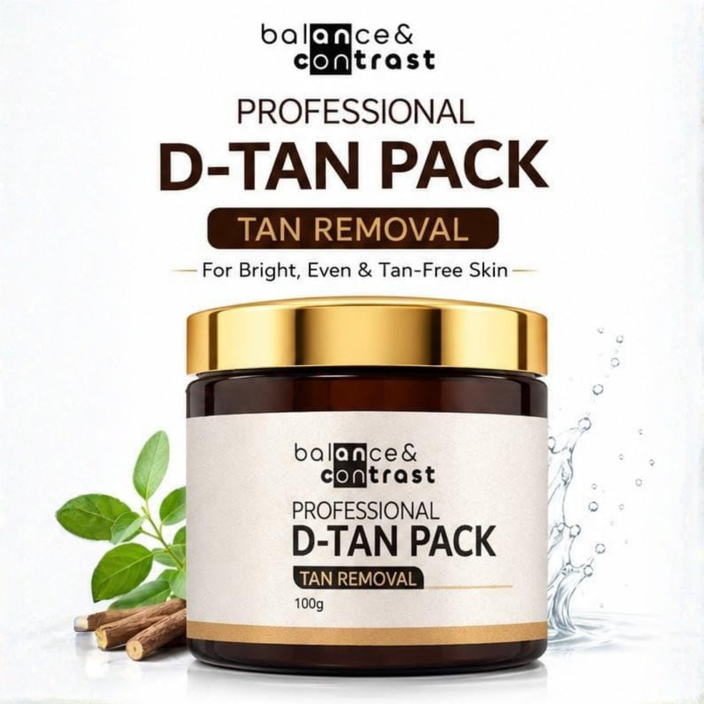 Professional D-Tan Pack for Tan Removal