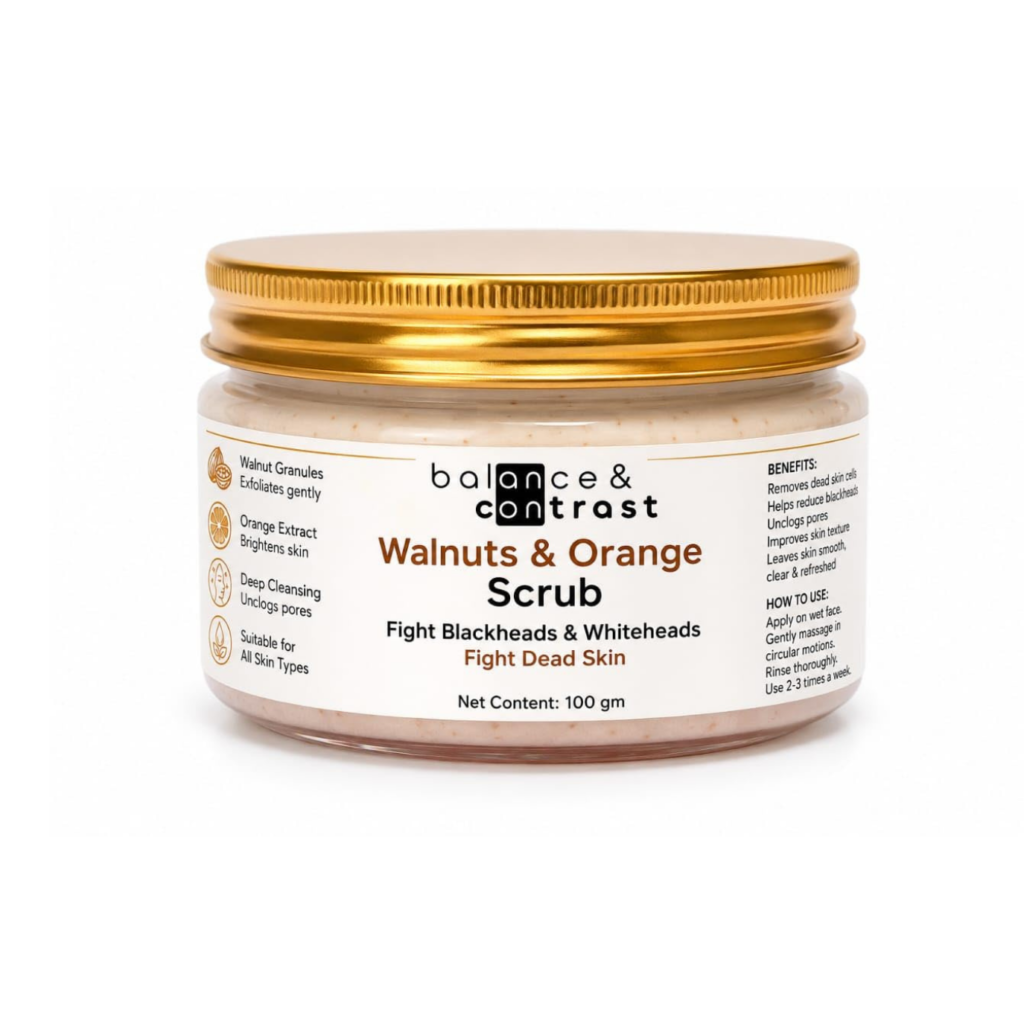 Walnuts & Orange Face Scrub 100g