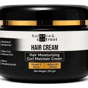 Hair Moisturizing Curl Maintain Cream with Vitamin E & Walnut Oil